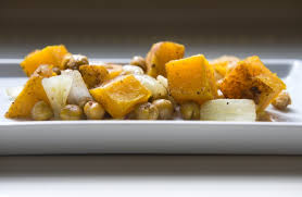 Oven Roasted Chickpeas and Butternut Squash