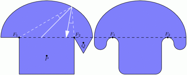 Mushroom-shaped mini-golf holes Mushroom-shaped mini-golf holes