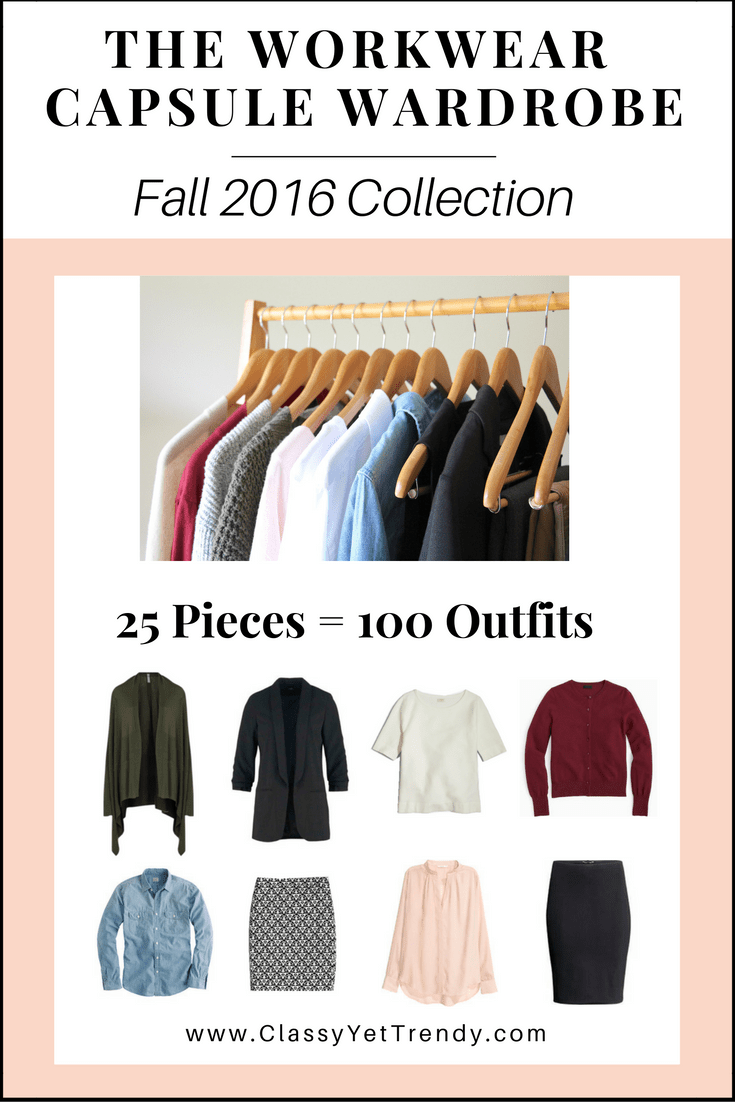 The Workwear Capsule Wardrobe Fall 2016 cover