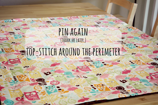Minky Blanket Tutorial - from Marta with Love