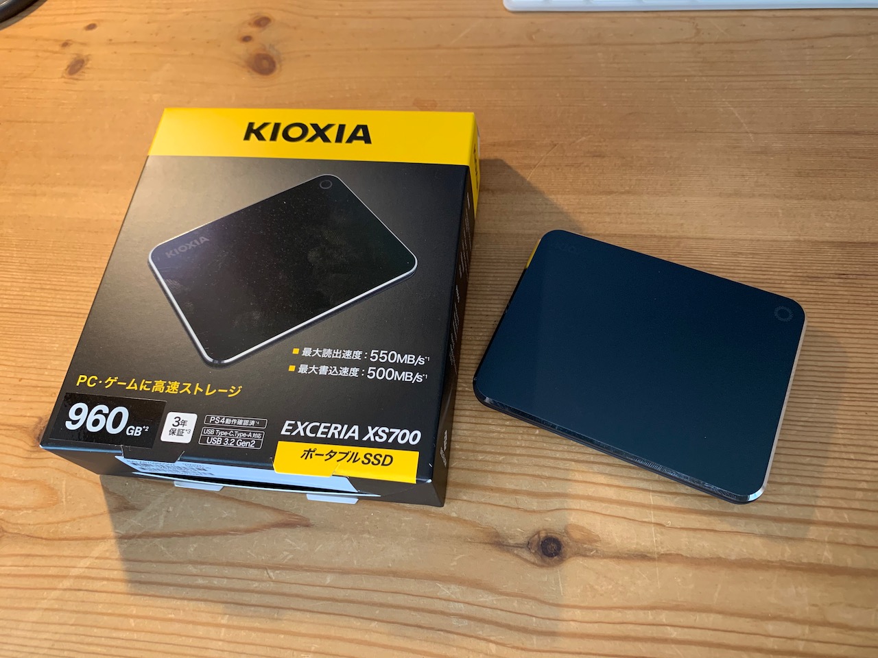 KIOXIA SSD 外付け 960GB
