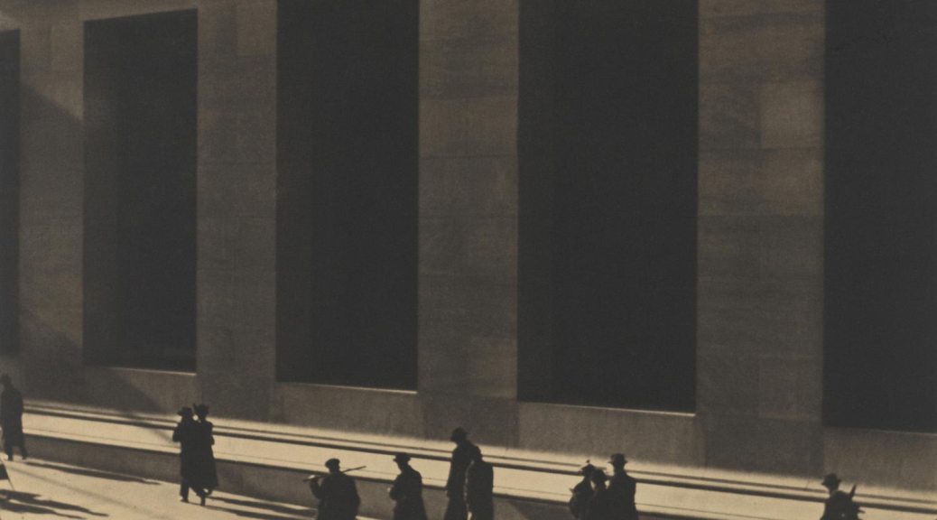 Paul Strand. Wall Street, New York