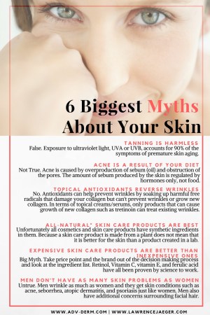 Top 10 Skin Myths: Ten Skin Care Myths 