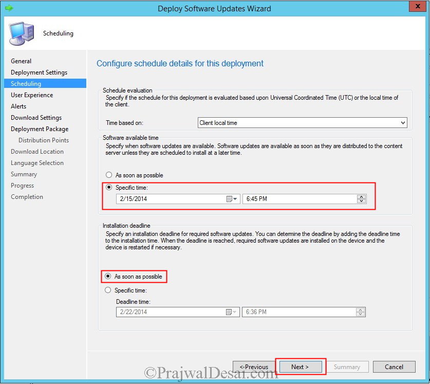 Deploy Software Updates Using SCCM 2012 R2 Snap21