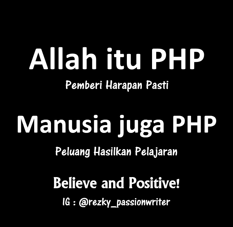 Manusia Dan Allah Sama Sama Php Hari Ke 24 30dwc Rezky