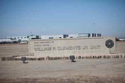 Texas prison Clements Unit, Amarillo by Catholic Extension, web