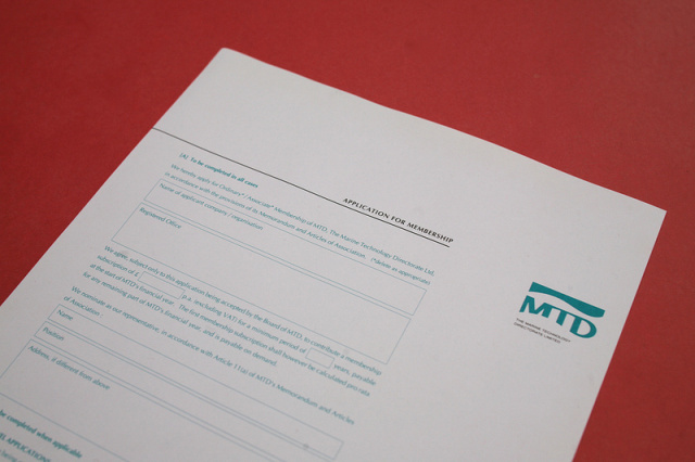 Marine Technology Directorate Logo & Stationery Marine Technology Directorate Logo & Stationery