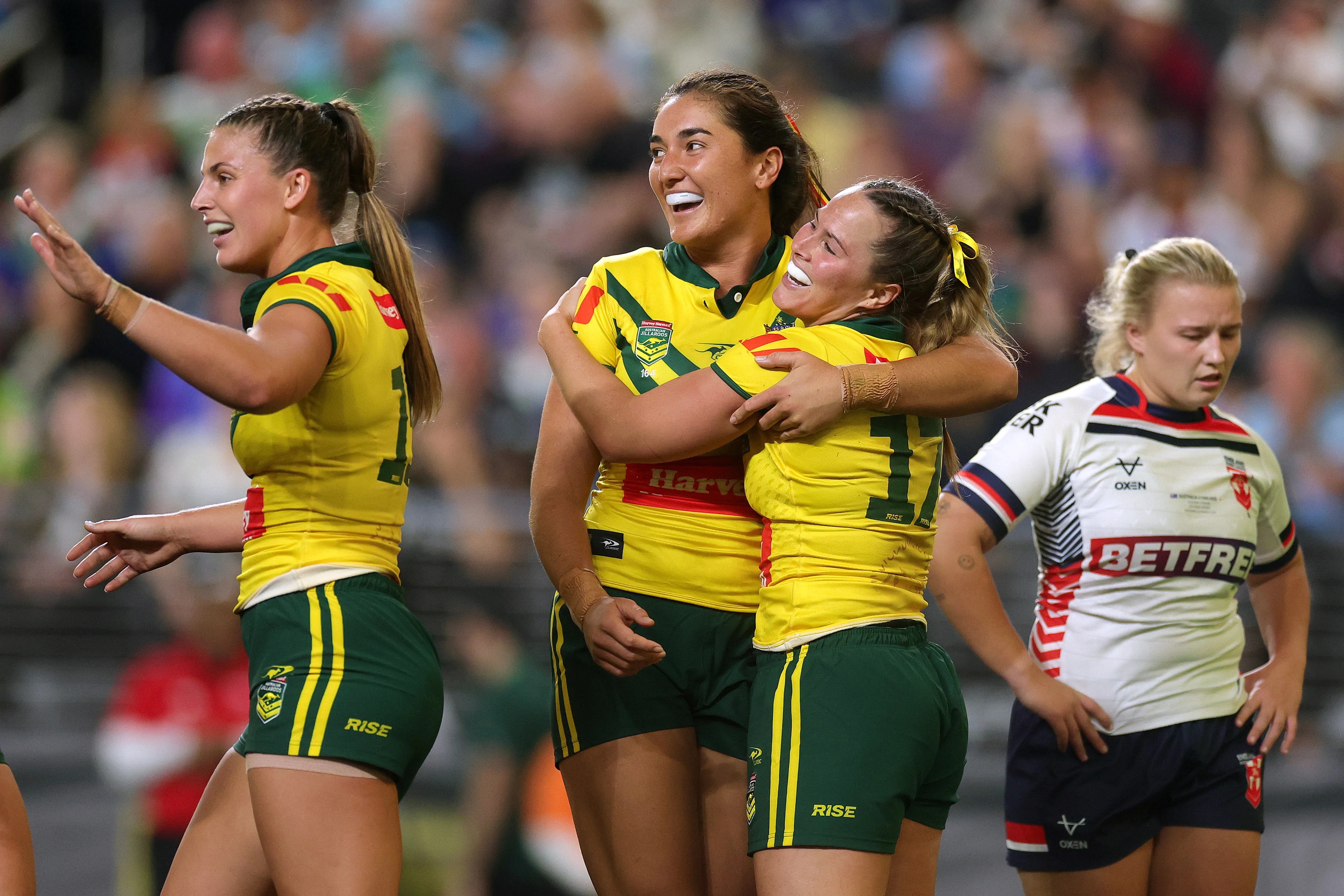 England suffer record defeat as Australia deliver 17-try drubbing in Las Vegas England suffer record defeat as Australia deliver 17-try drubbing in Las Vegas