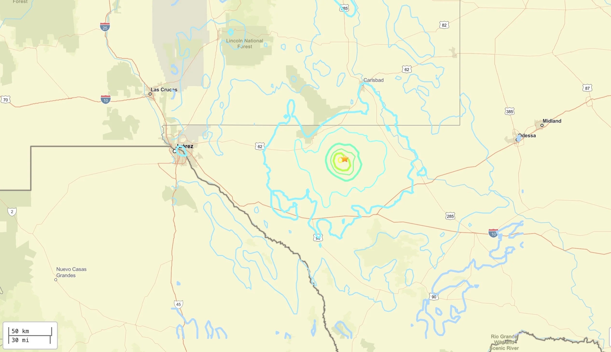 Strong 5.3 magnitude earthquake hits remote area of Texas Strong 5.3 magnitude earthquake hits remote area of Texas