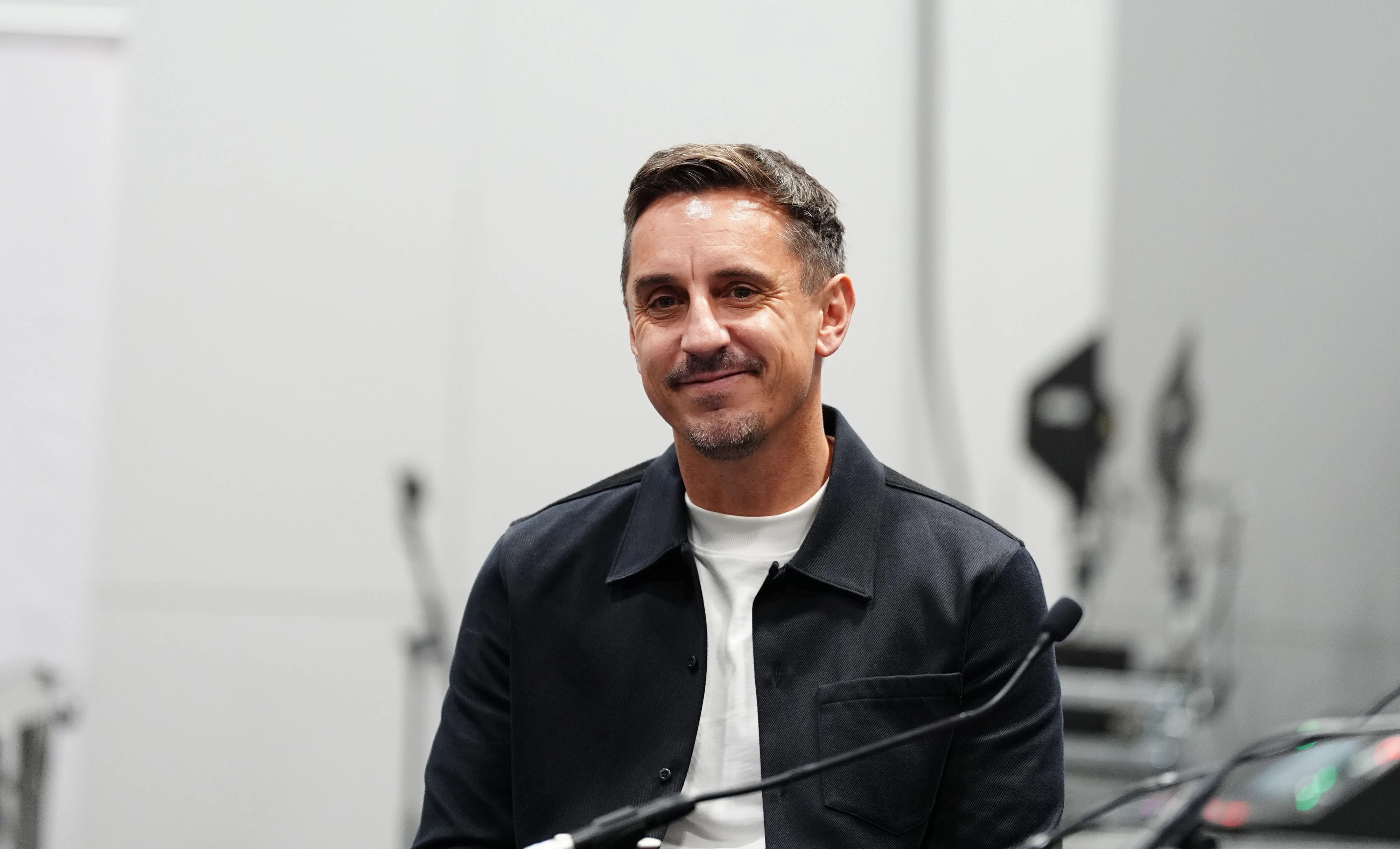 Gary Neville hits out after removing union flag from Manchester development site Gary Neville hits out after removing union flag from Manchester development site
