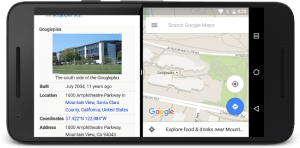 Split Screen Multi-Tasking Function
