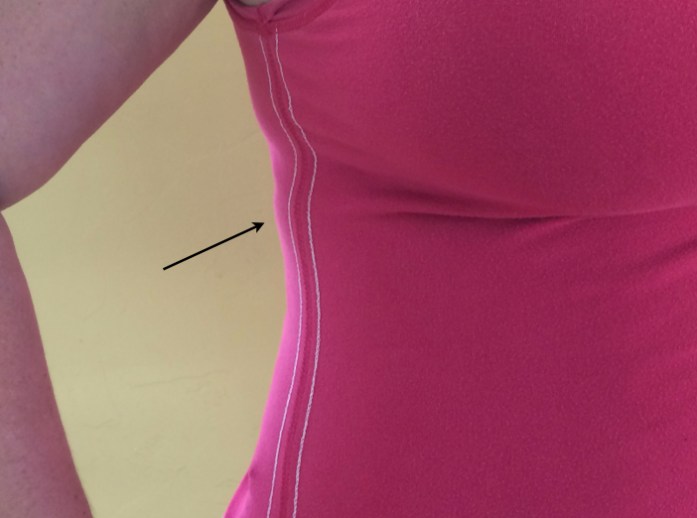 Example of side ribcage flare. Image by WideCurves.com.