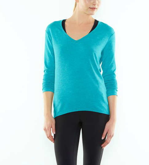 Enchanted Long Sleeve Yoga Top from Lucy.com.