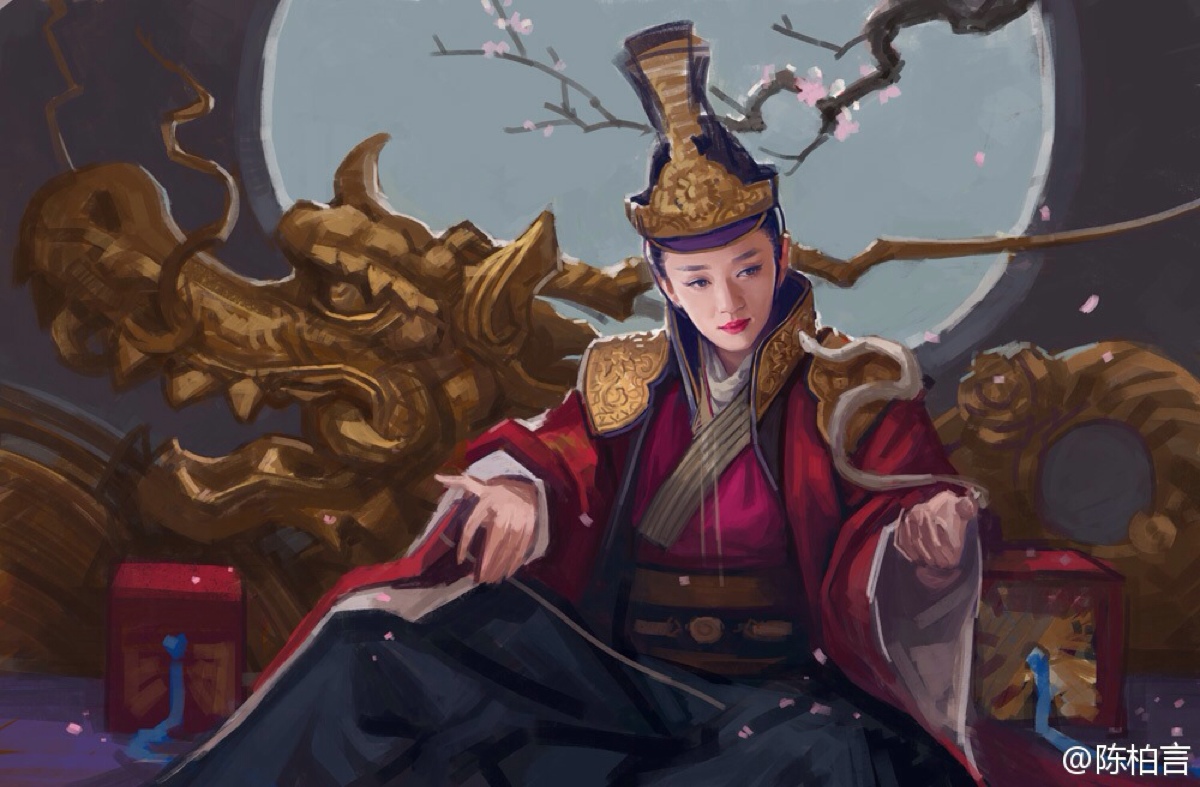 陈柏言绘画作品