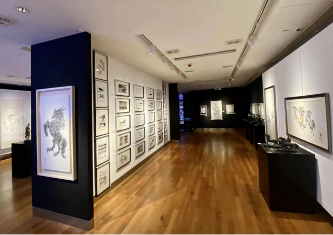 龙马跃影_马兴文艺术展