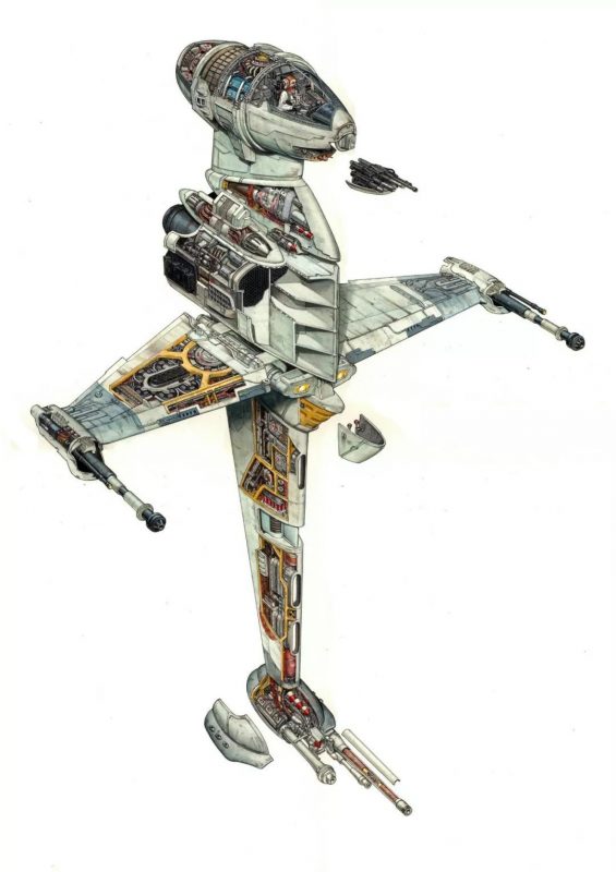 星球大战飞行器内部插画集_英国插画家_Hans Jenssen 星球大战飞行器内部插画集_英国插画家_Hans Jenssen