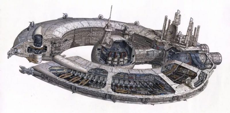 星球大战飞行器内部插画集_英国插画家_Hans Jenssen 星球大战飞行器内部插画集_英国插画家_Hans Jenssen
