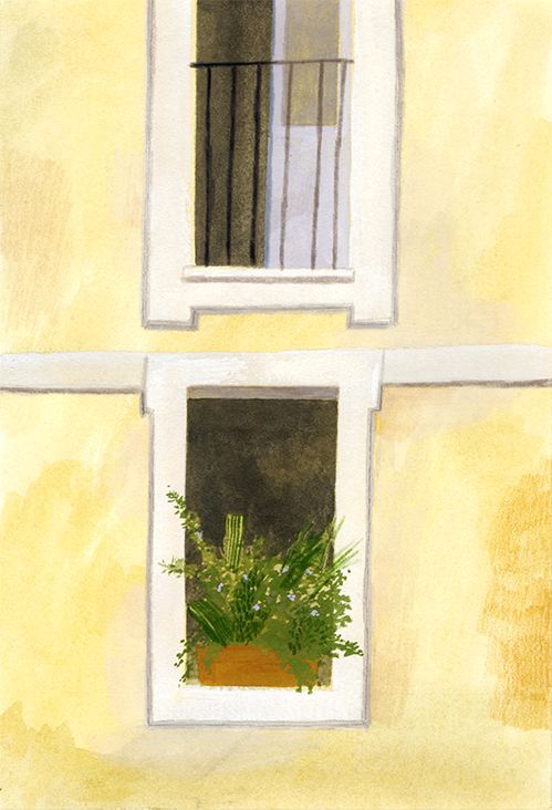 建筑师眼里的暖心插画集_罗马建筑师_Beatrice Cerocchi 建筑师眼里的暖心插画集_罗马建筑师_Beatrice Cerocchi