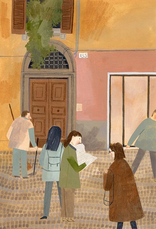 建筑师眼里的暖心插画集_罗马建筑师_Beatrice Cerocchi 建筑师眼里的暖心插画集_罗马建筑师_Beatrice Cerocchi