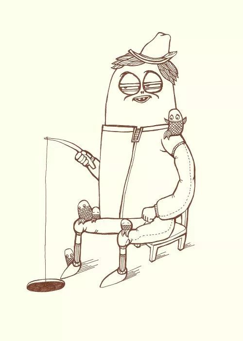 谷歌办公室悬挂的海报_俄罗斯插画师_Ilya Kazakov