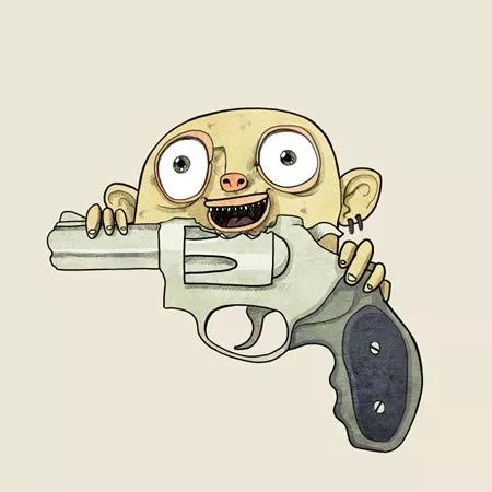 谷歌办公室悬挂的海报_俄罗斯插画师_Ilya Kazakov