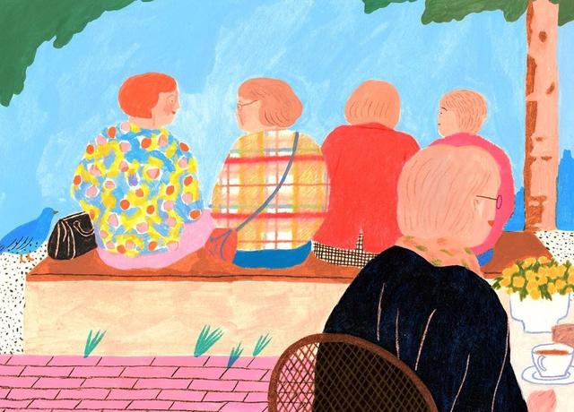 插画作品欣赏_韩国插画师KANG HAN