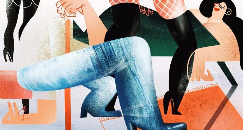 速写作品欣赏_俄罗斯插画师_Katerina Voronina