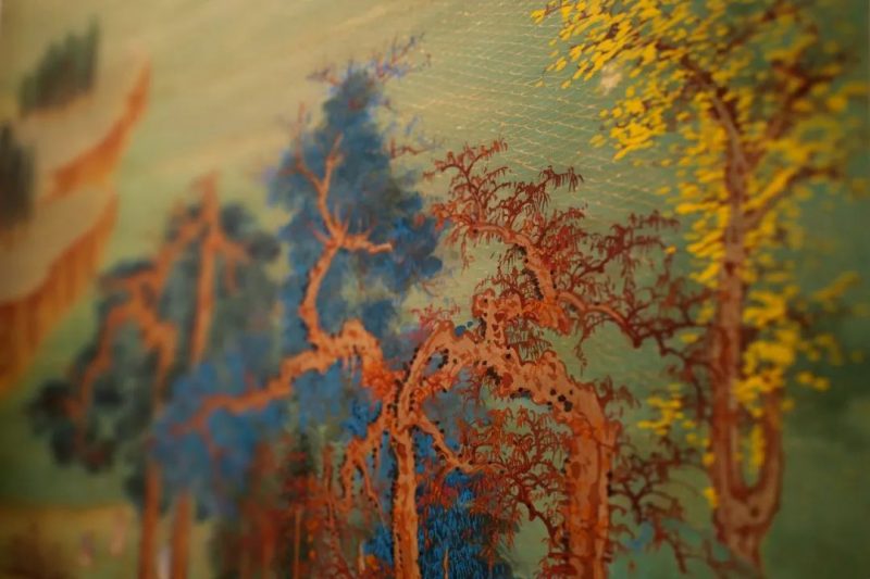 张大千剧迹_仿王希孟千里江山图_睽违近四十载再度曝光