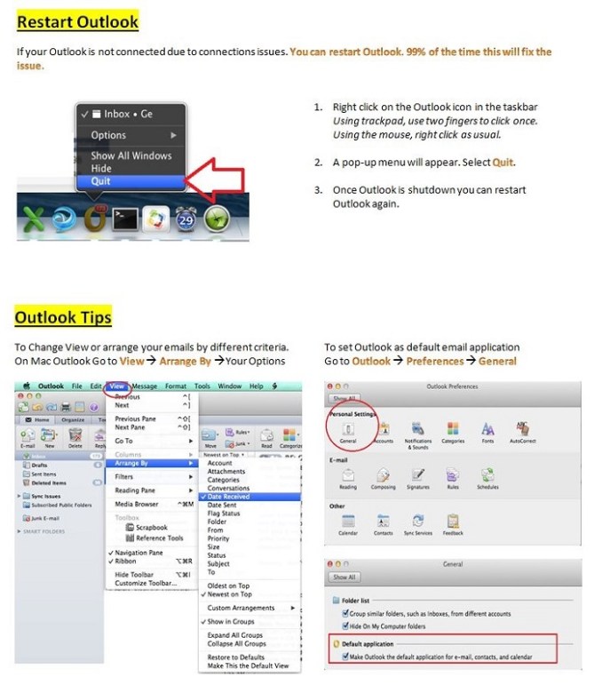 Apple Mac Tips & Tricks - Make Mac Outlook Default Mail Application