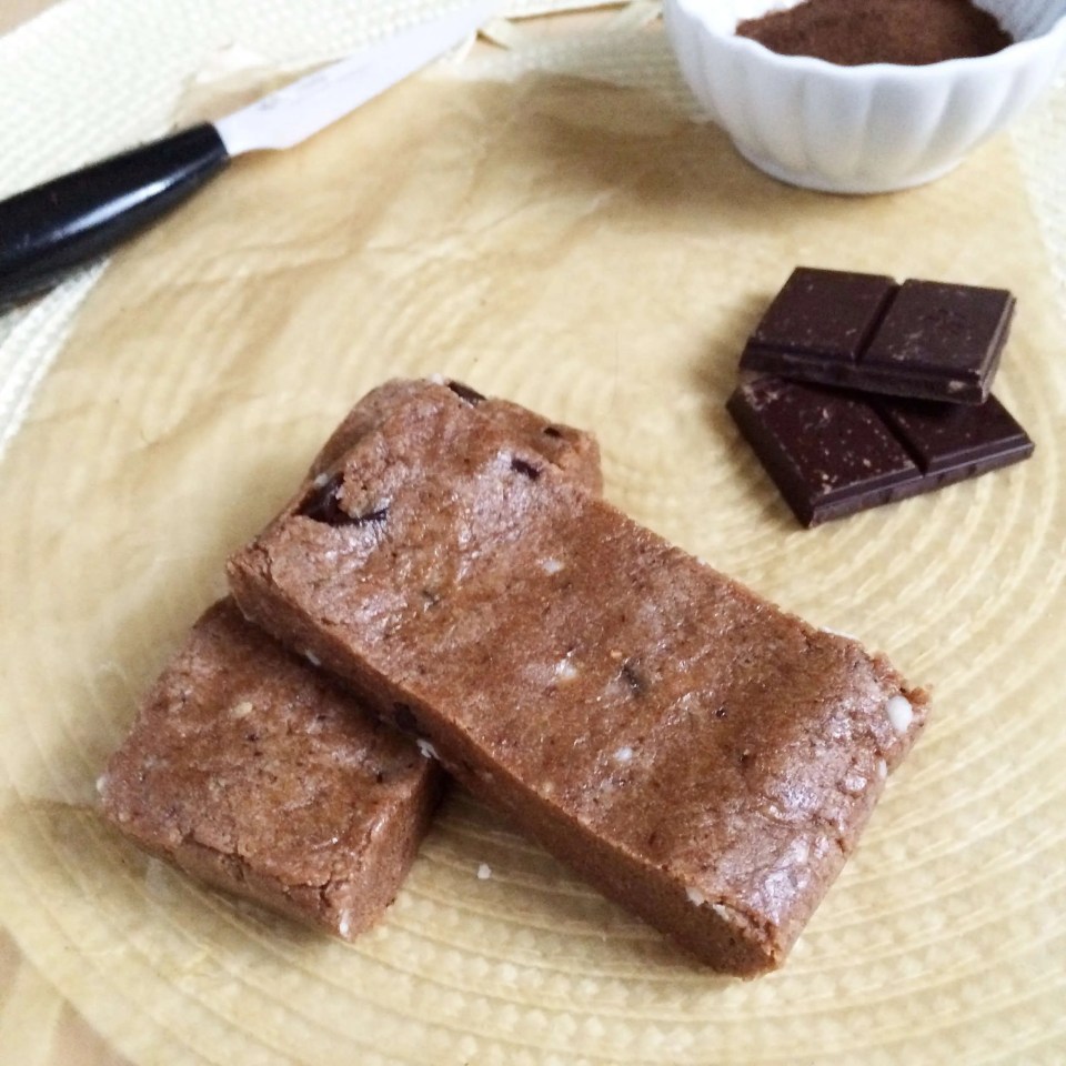 Low Carb Mocha Chip Protein Bars