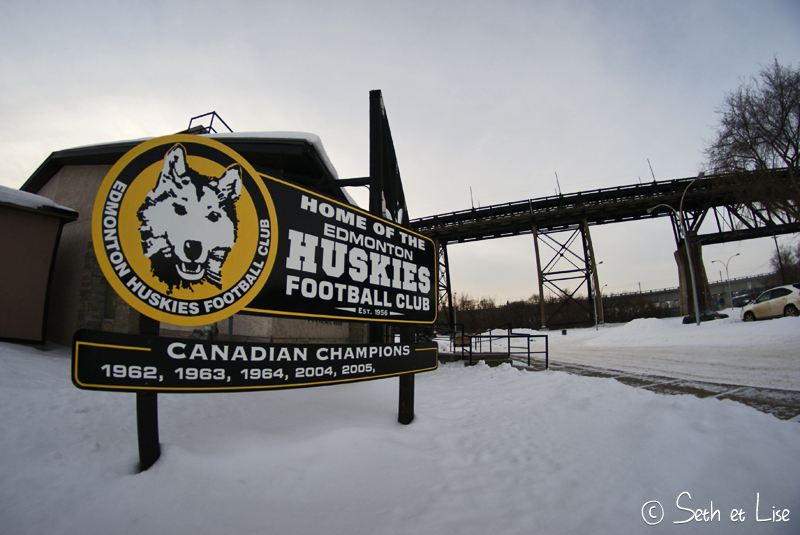 blog voyage canada photo pvt edmonton hiver river valley huskie football club