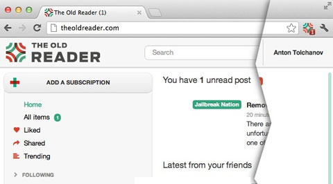 the old reader The Old Reader is a New Google Reader for Feed Users