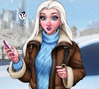 Milftoon Xmas Present for Elsa