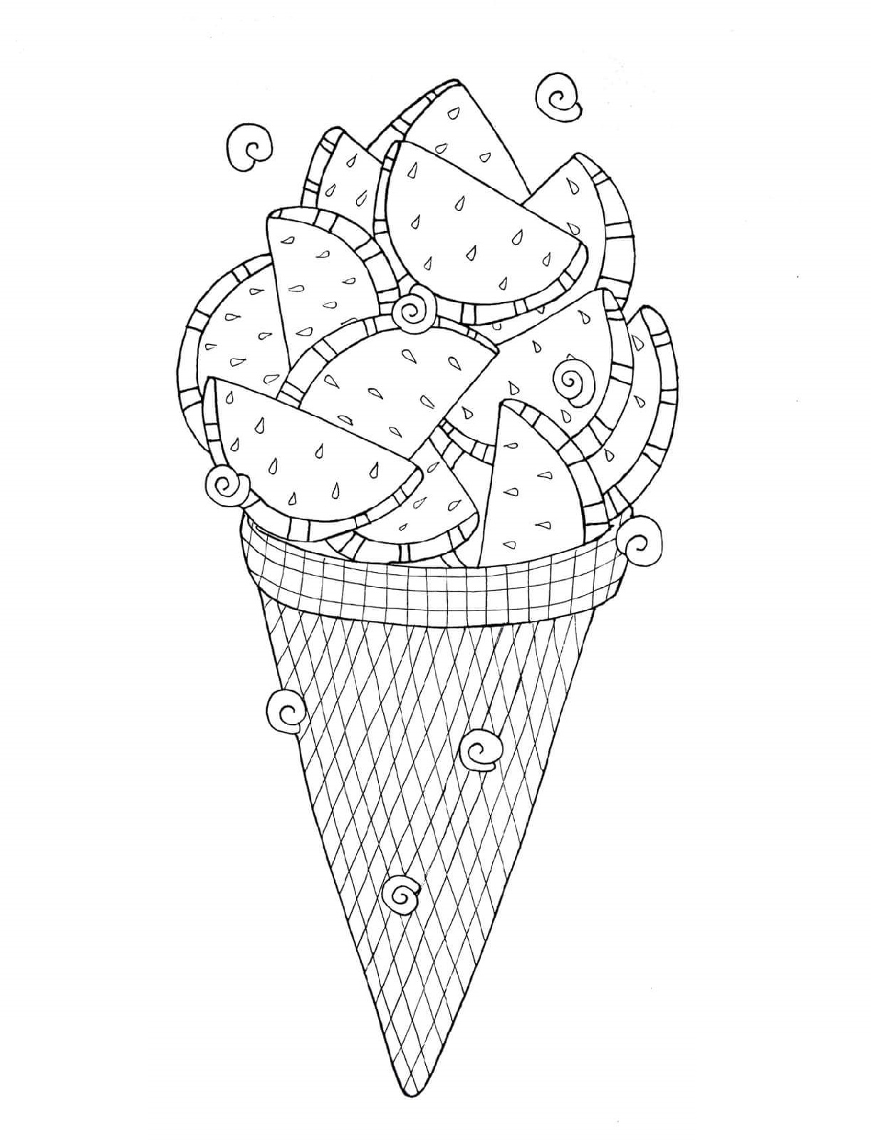 We may earn commission from links on this page, but we only recommend products we back. Cute Ice Cream Coloring Pages 101 Coloring