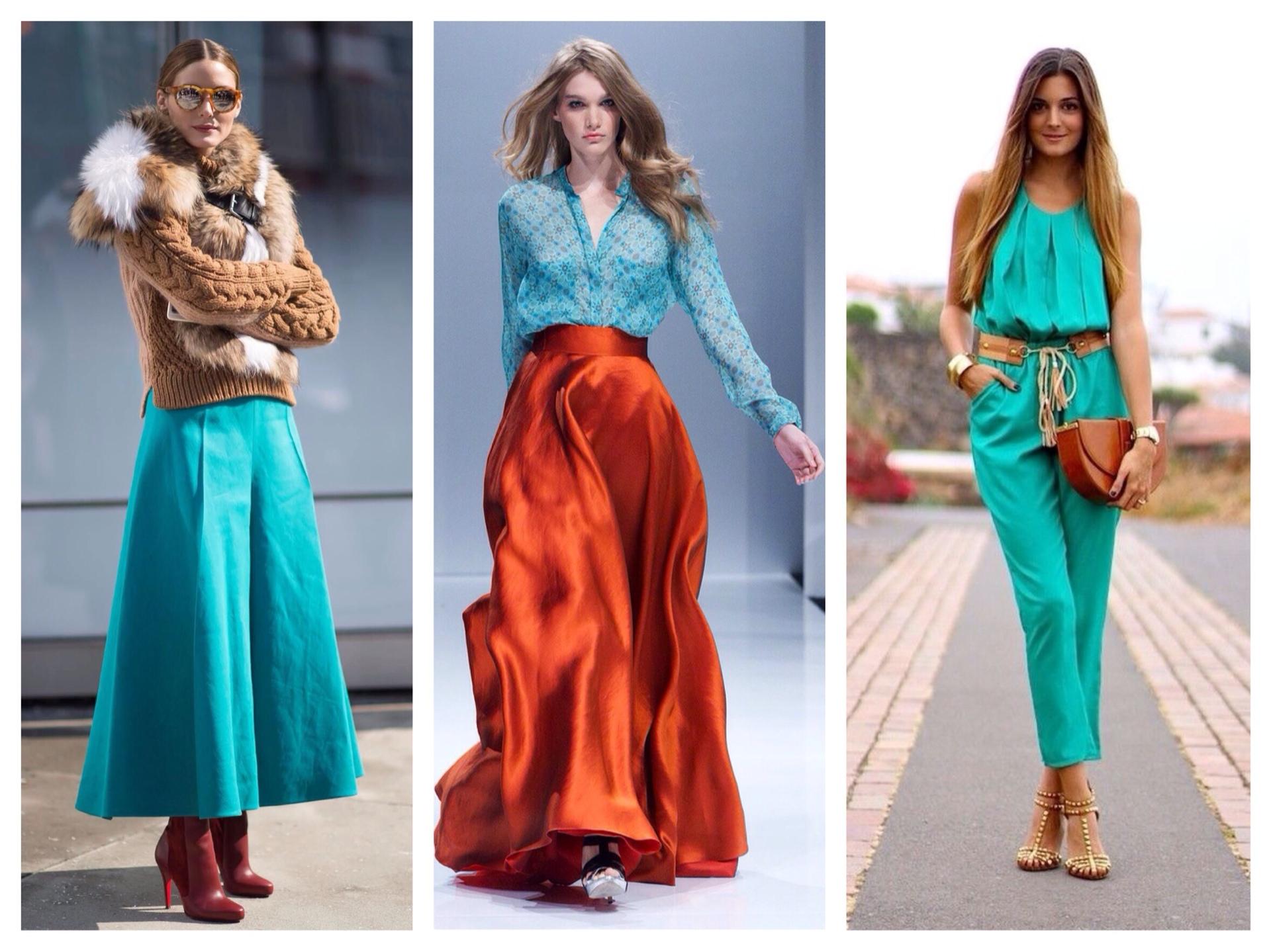 Colores Que Combinan Con Turquesa En Ropa Color turquesa de moda en la ropa: hermosos tonos y combinaciones. ¿Qué colores  combinar turquesa en la ropa? Combinación de colores azul turquesa y azul