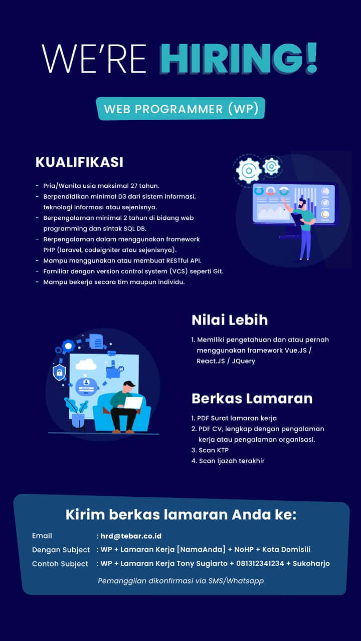 Contoh surat lamaran pekerjaan untuk komputer dan it. Pusat Karir Politeknik Indonusa Surakarta