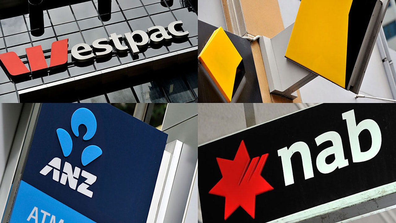 Big four banks ANZ, NAB, Westpac, CBA