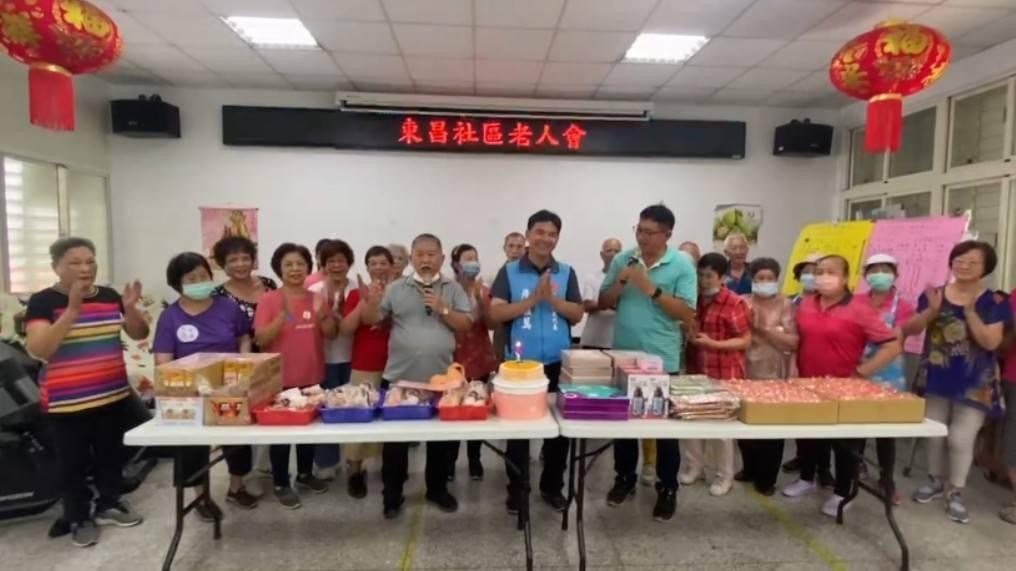 溫馨慶生會：花蓮吉安鄉東昌老人會共度快樂時光
