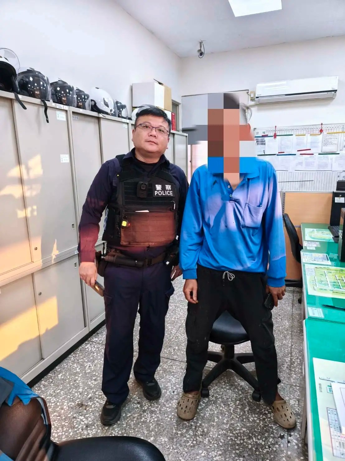 失聯離家十載音訊絕 斗六警暖心代傳訊化親愁