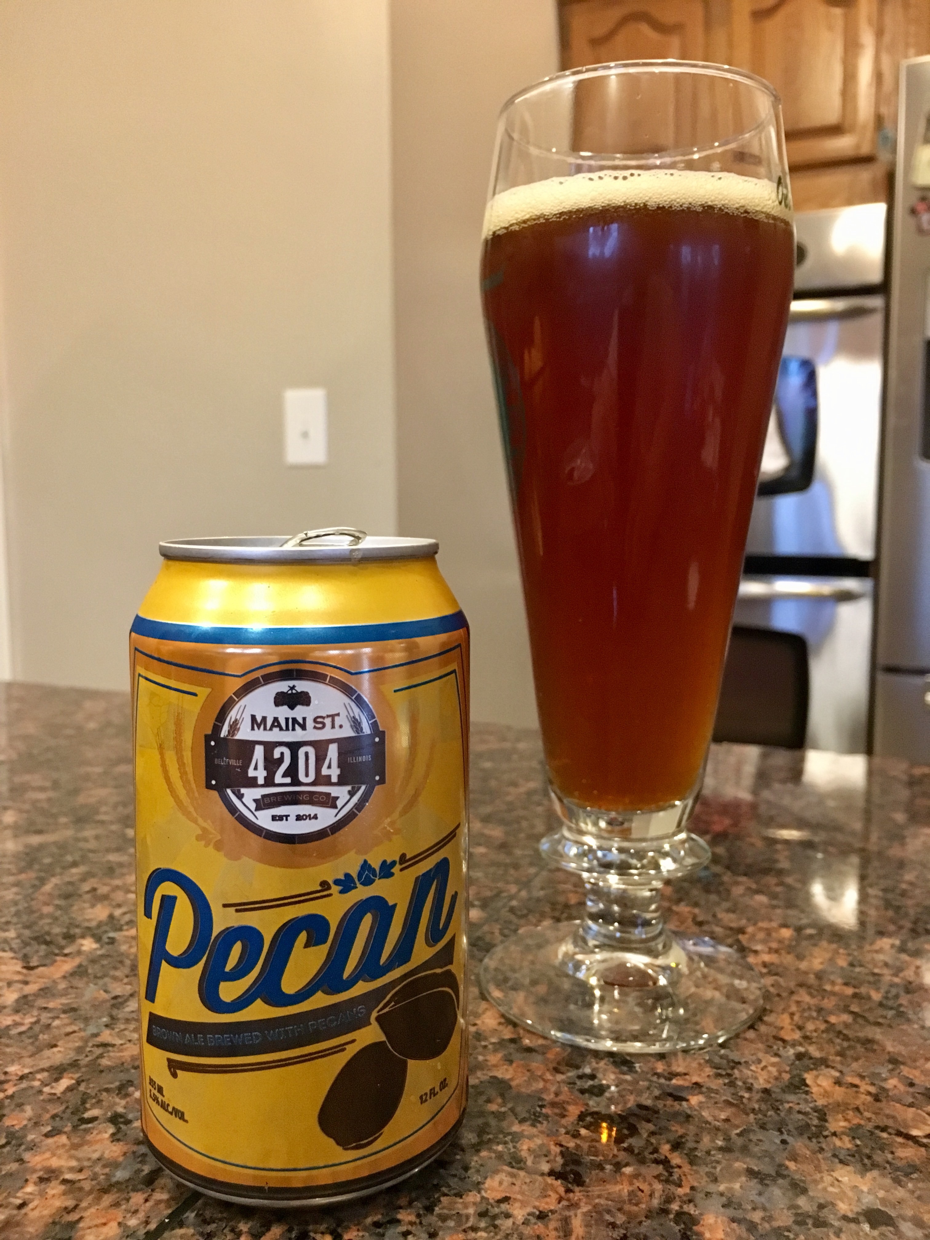 830. 4204 Main St. Brewing Pecan Brown Ale 1000 Beers