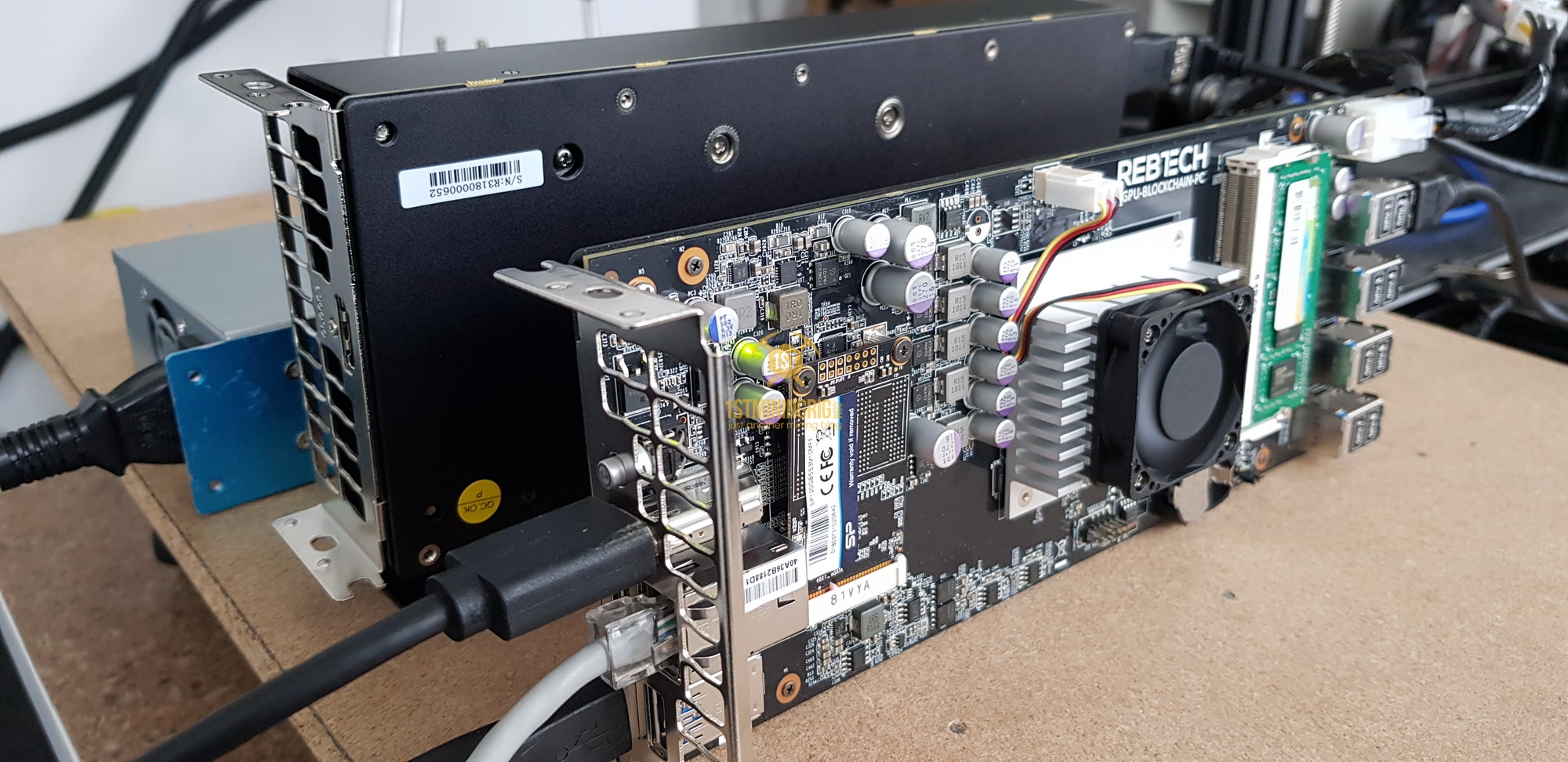 New Rebtech GPU Mining Equipment Unboxing and Review 1st Mining Rig