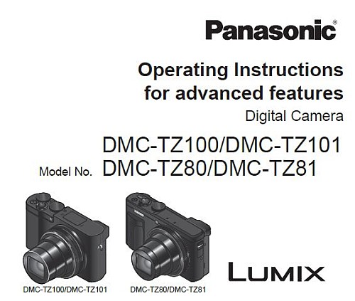 Page 2 quick start guide contents the battery is not charged . Operating Manual Tz100 101 80 81 Panasonic Compact Camera Talk Forum Digital Photography Review