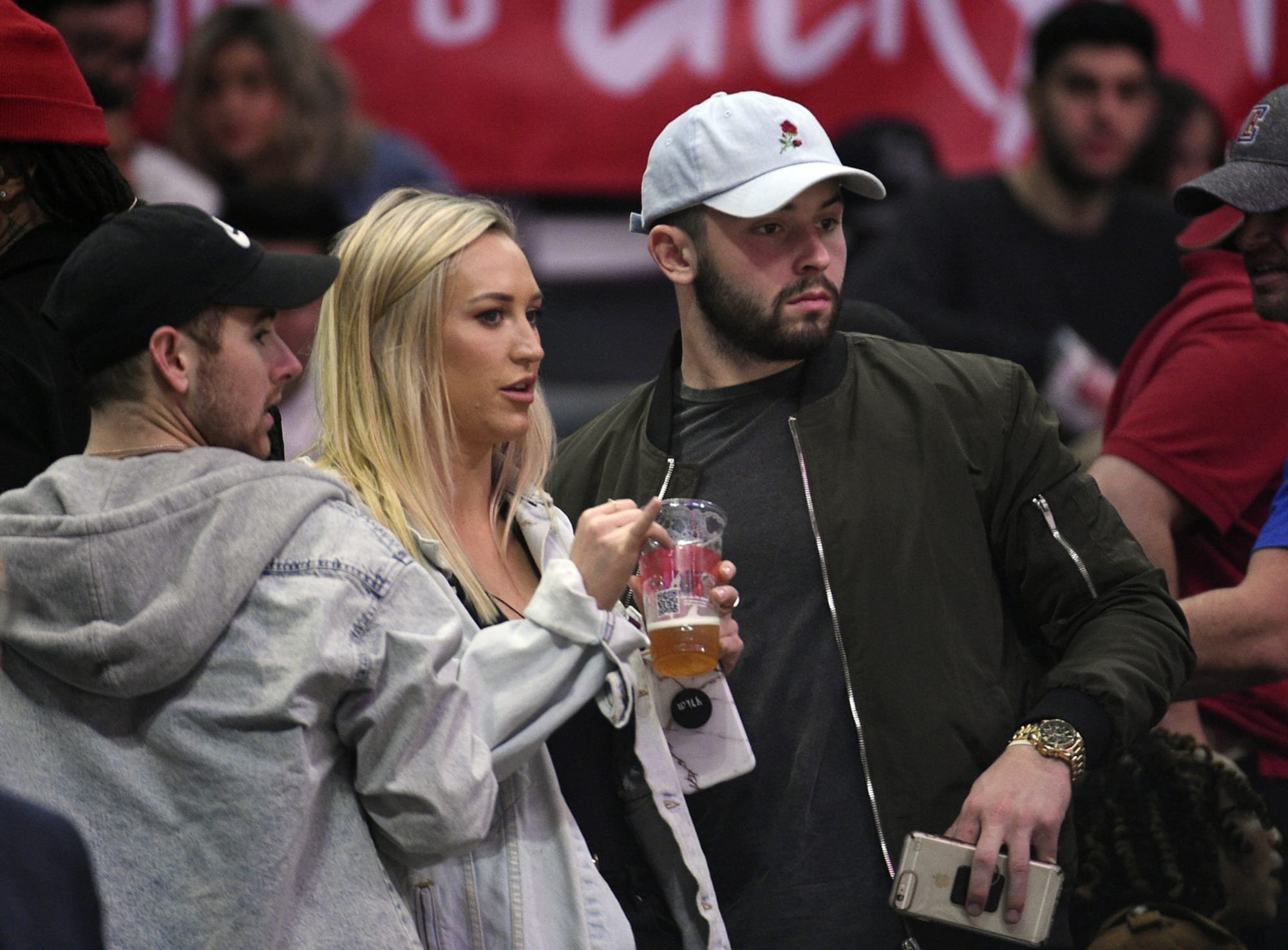 Did Baker Mayfield's wife call out the Browns on...