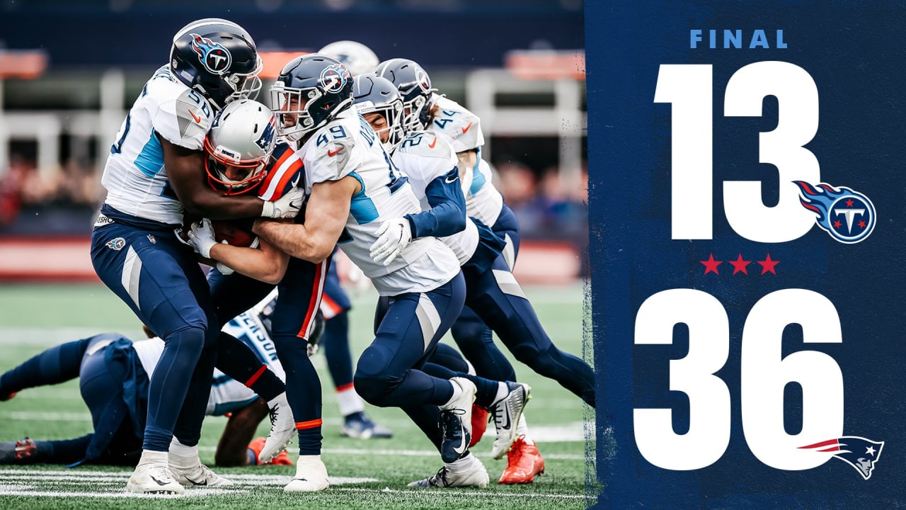 Titans-Patriots Postgame Notes