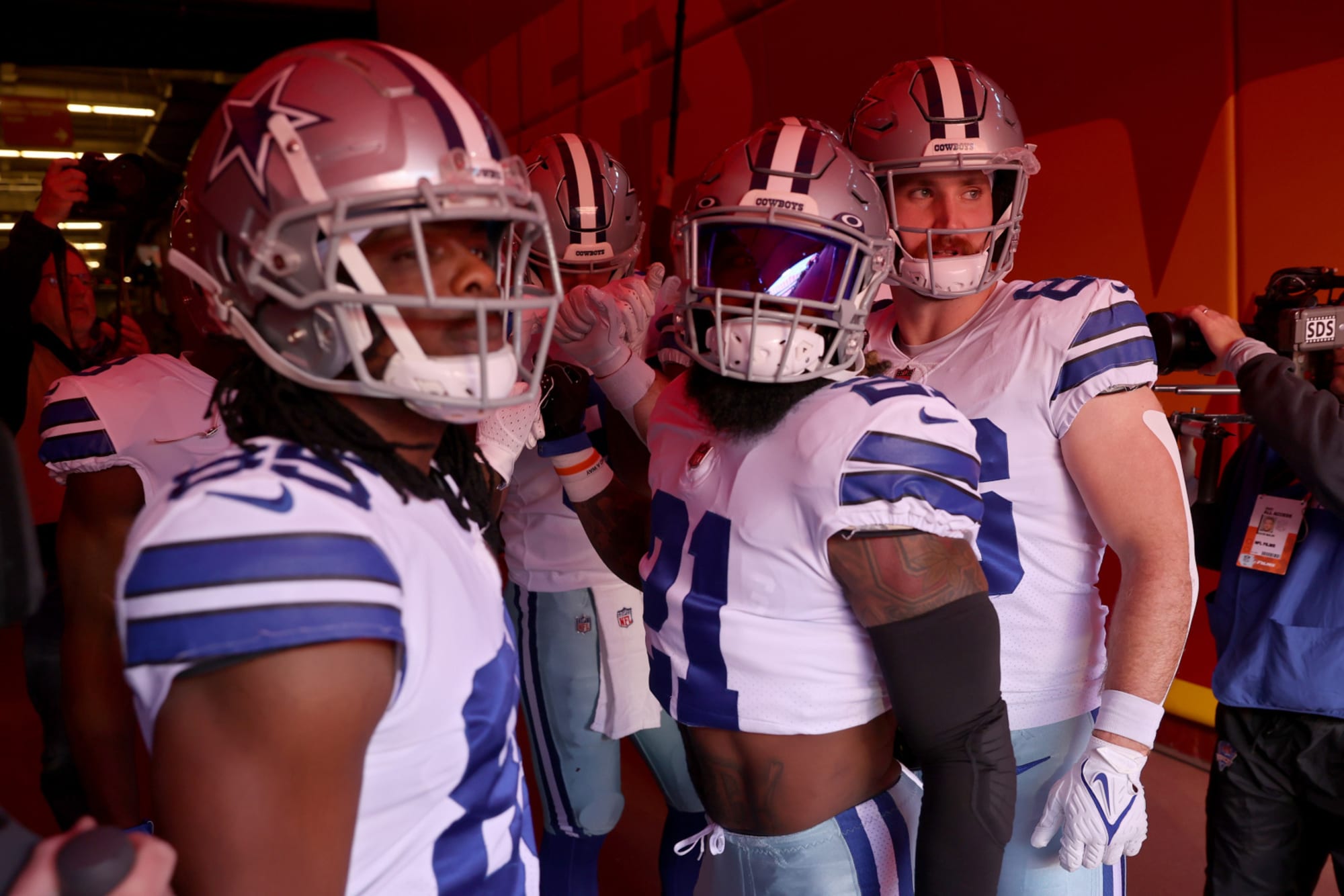 A look at the official Cowboys home and road...