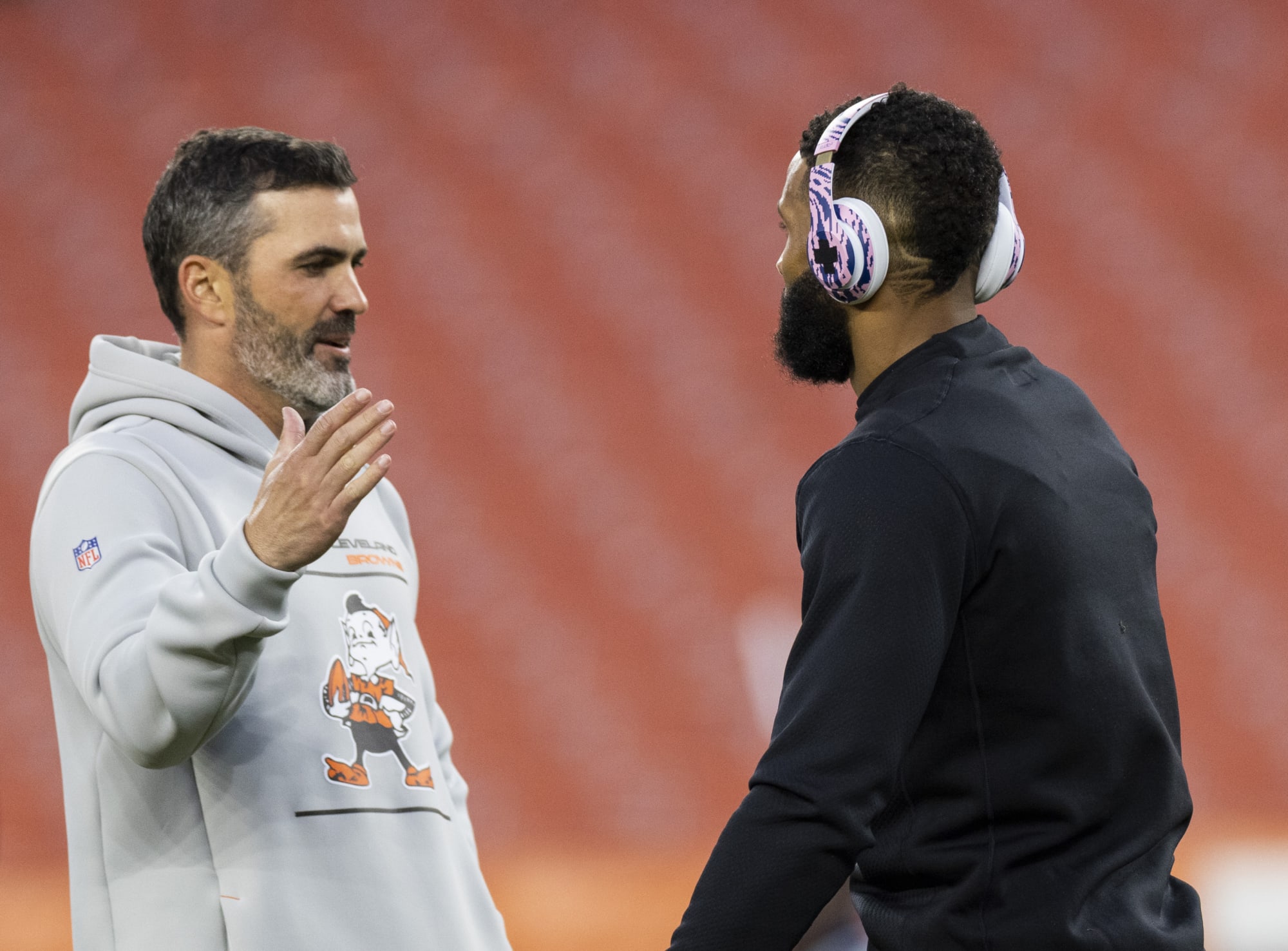 Kevin Stefanski won't shut door on Browns-Odell...