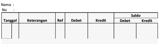 Dalam format jurnal umum diatas tampak ada 6 kolom, yakni kolom tanggal, kolom nomer bukti, kolom rekening atau info, kolom referensi (ref), kolom debit serta kolom kredit. Akuntansi Jurnal Posting Mine