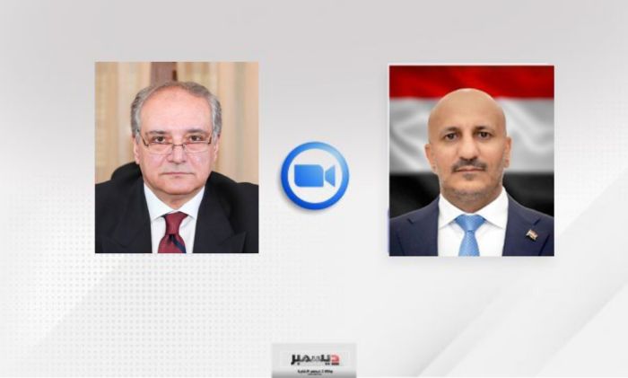 طارق صالح والسفير المصري يبحثان الأوضاع في اليمن والمنطقة وأمن البحر الأحمر 