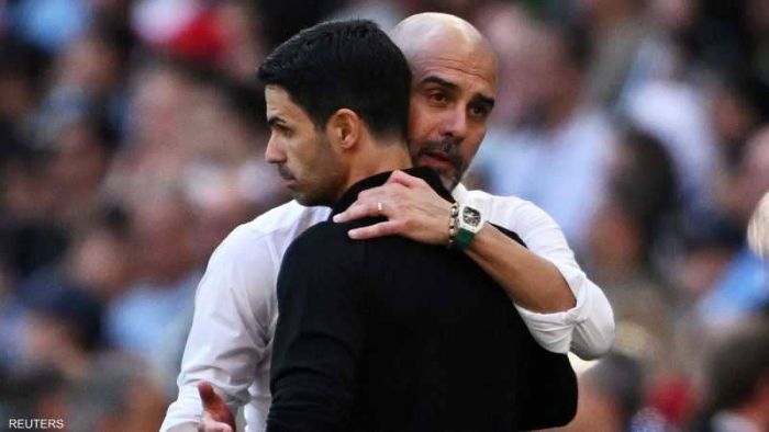 قبل مواجهة مان سيتي ..نصيحة واحدة من مدرب أرسنال للاعبيه