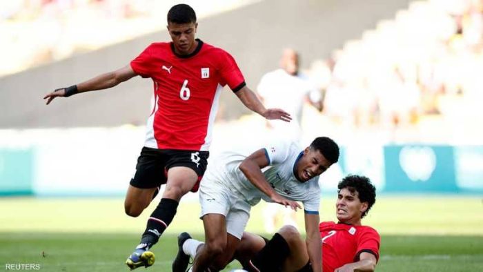 منتخب مصر يظهر بشكل باهت في افتتاح مبارياته بالأولمبياد